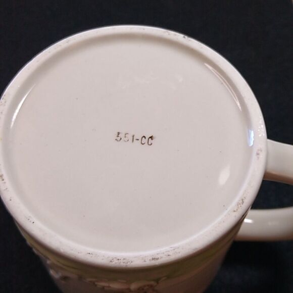 Golfer's ceramic Sand pit Mug Grandmacore Kitsch Cottagecore - Picture 5 of 6